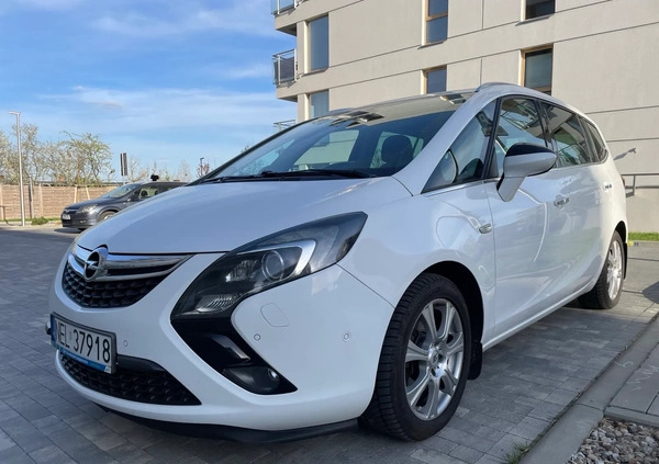 Opel Zafira cena 32500 przebieg: 277805, rok produkcji 2012 z Ełk małe 92